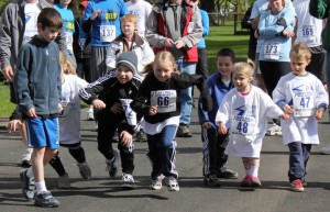 Start of Kids Run Seans Run From Autism 2011